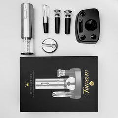 TOMEEM 6-in-1 Electric Wine Bottle Opener